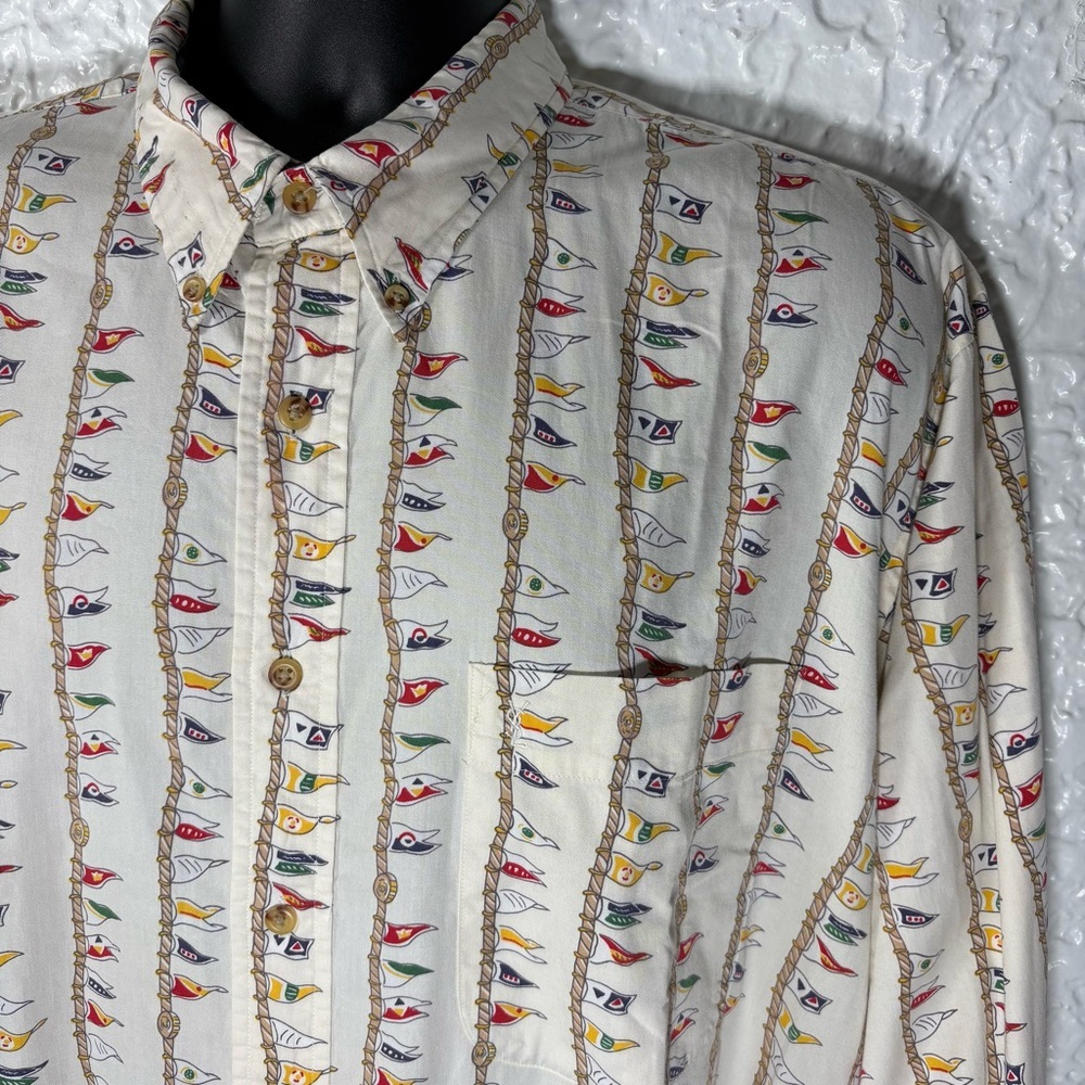 Vintage Yves Saint Laurent Pour Homme Nautical Fl… - image 3